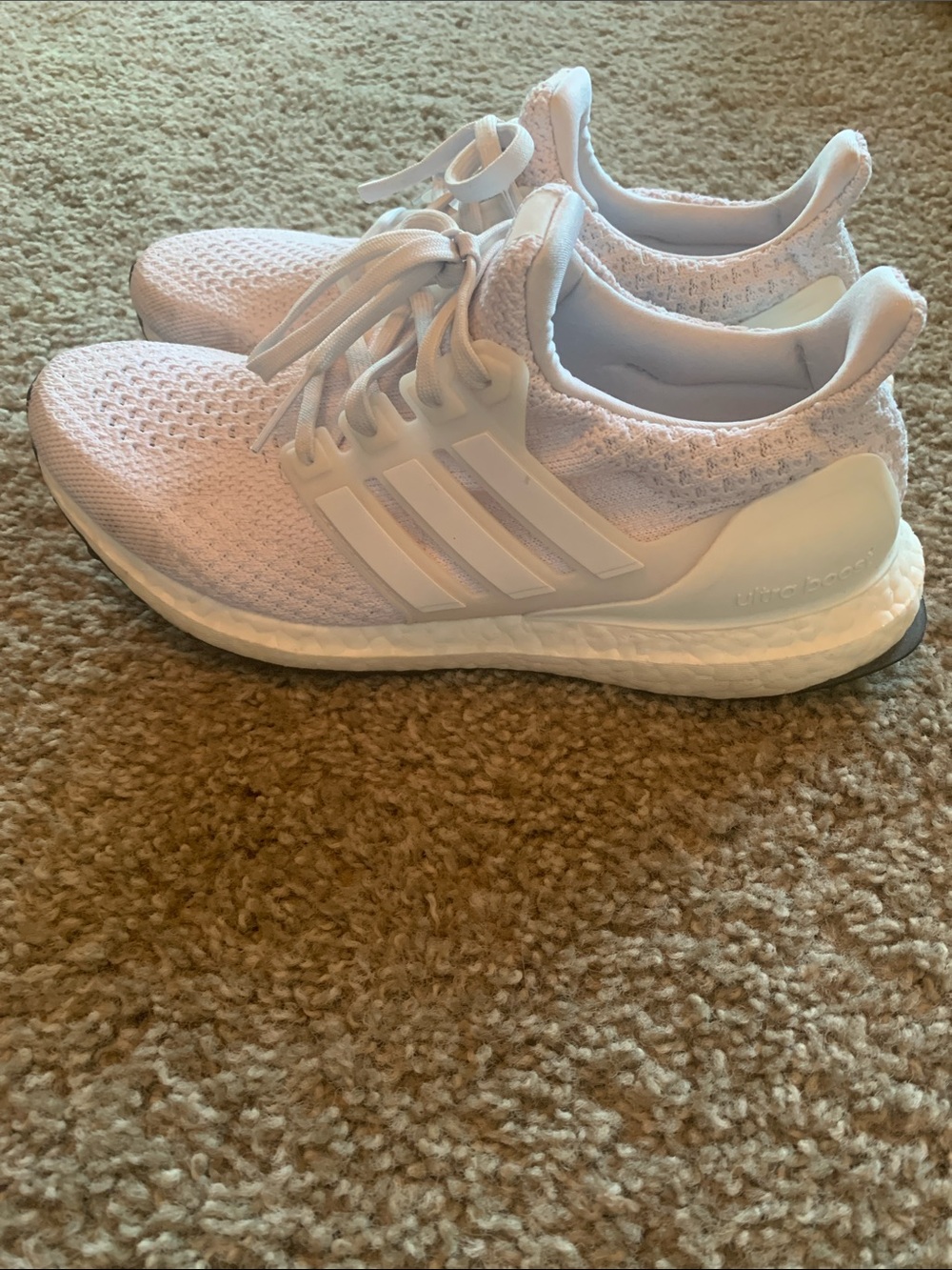 adidas Women’s Ultra Boost Running Sneakers - White